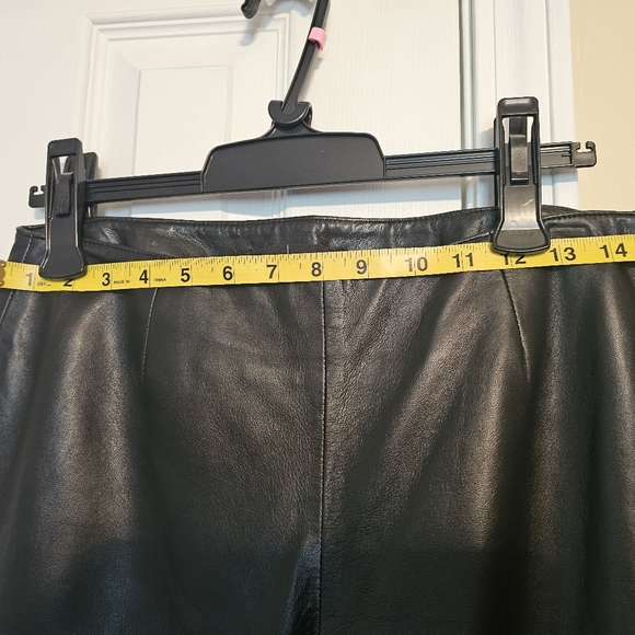 Black Leather Pants - Picture 5 of 7